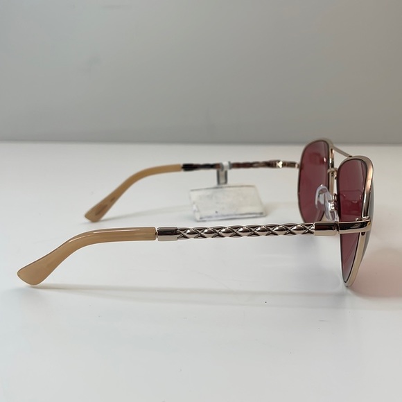 Oscar De La Renta Rose Gold Mirrored Sunglasses MOD3060 - Picture 4 of 7